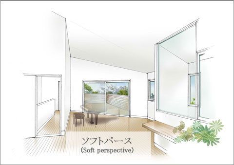 ソフトパース11 Soft perspective